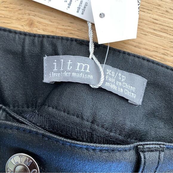 ILTM -  I Love Tyler Madison Skinny Pants in Black - Picture 3 of 7